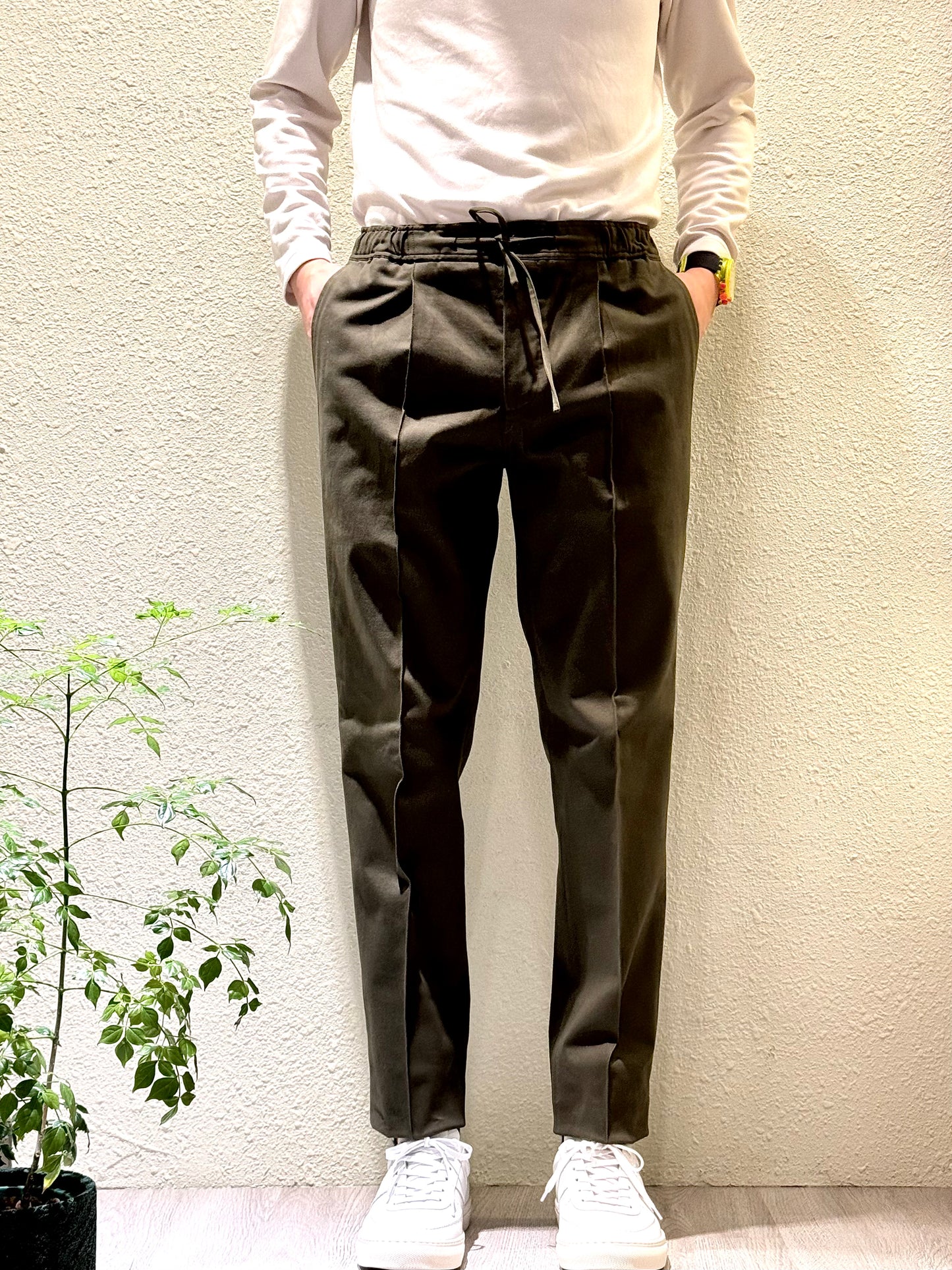 GBS DELLAROBBIA/P Trousers A5735 Olive