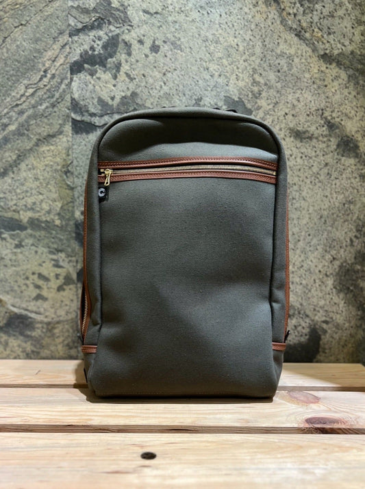 CRT x Houses ROSEDALE Canvas Zipped Backpack