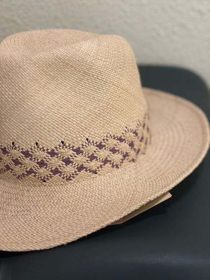 Christys PANAMA Trilby James Stone & blue