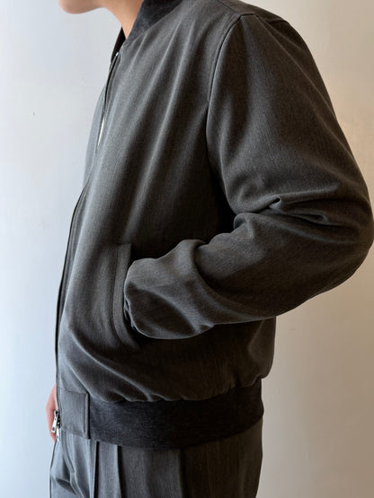 GBS BARDI Bomber Stretch Jacket A5783 Charcoal