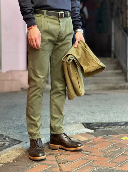 FTA NEW PENCES Trousers Military Green