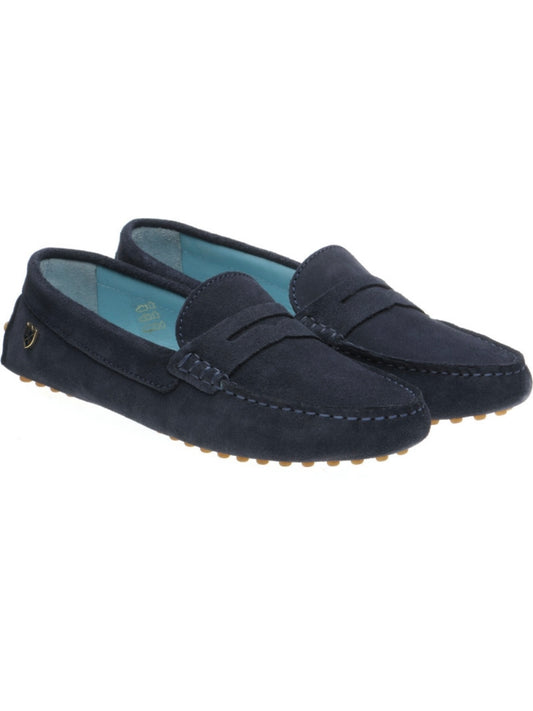 HE Ladies LOUISA rubber soled driving moccasins