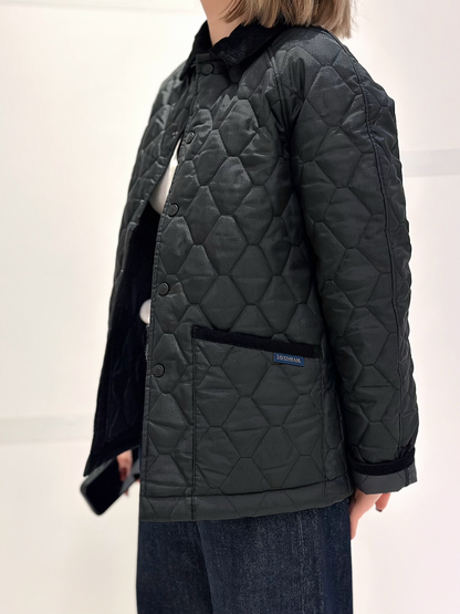 LVH x HOUSES WINSTON Ripstop Quilted Jacket Black