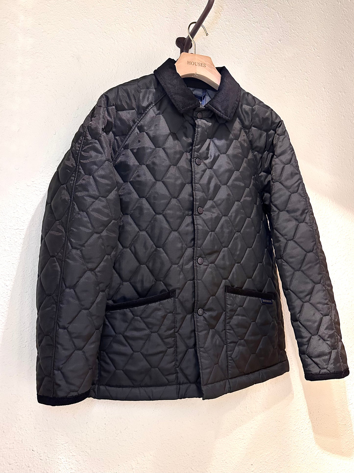 LVH x HOUSES WINSTON Ripstop Quilted Jacket Black