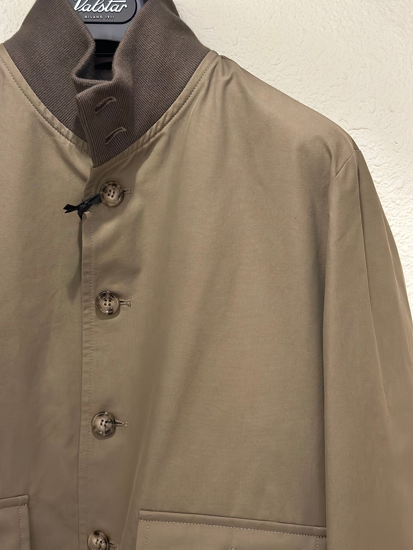 VSR VALSTARINO Cotton Nylon Lined Jacket Coloniale