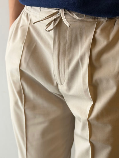 GBS DELLA ROBBIA/P Lightweight Trousers A5959 Off White