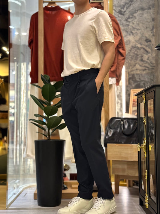 GBS DANTE 700/P Trousers A5959 Wool Blend Trousers Navy