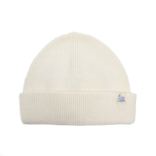 MERZB MWBN05 Sturdy Merino Wool Ribbed Beanie Nature