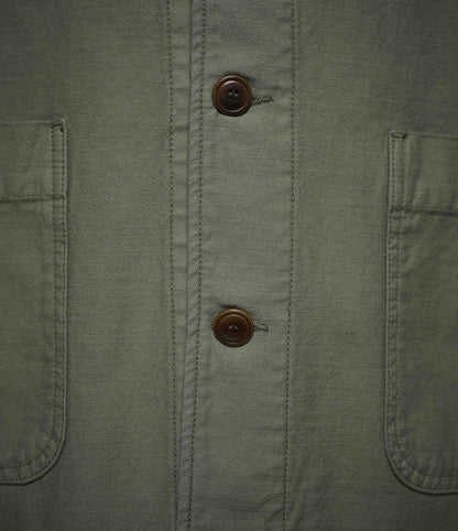 MERZB JKT08SC Cropped Sateen Canvas Worker's Jacket Army