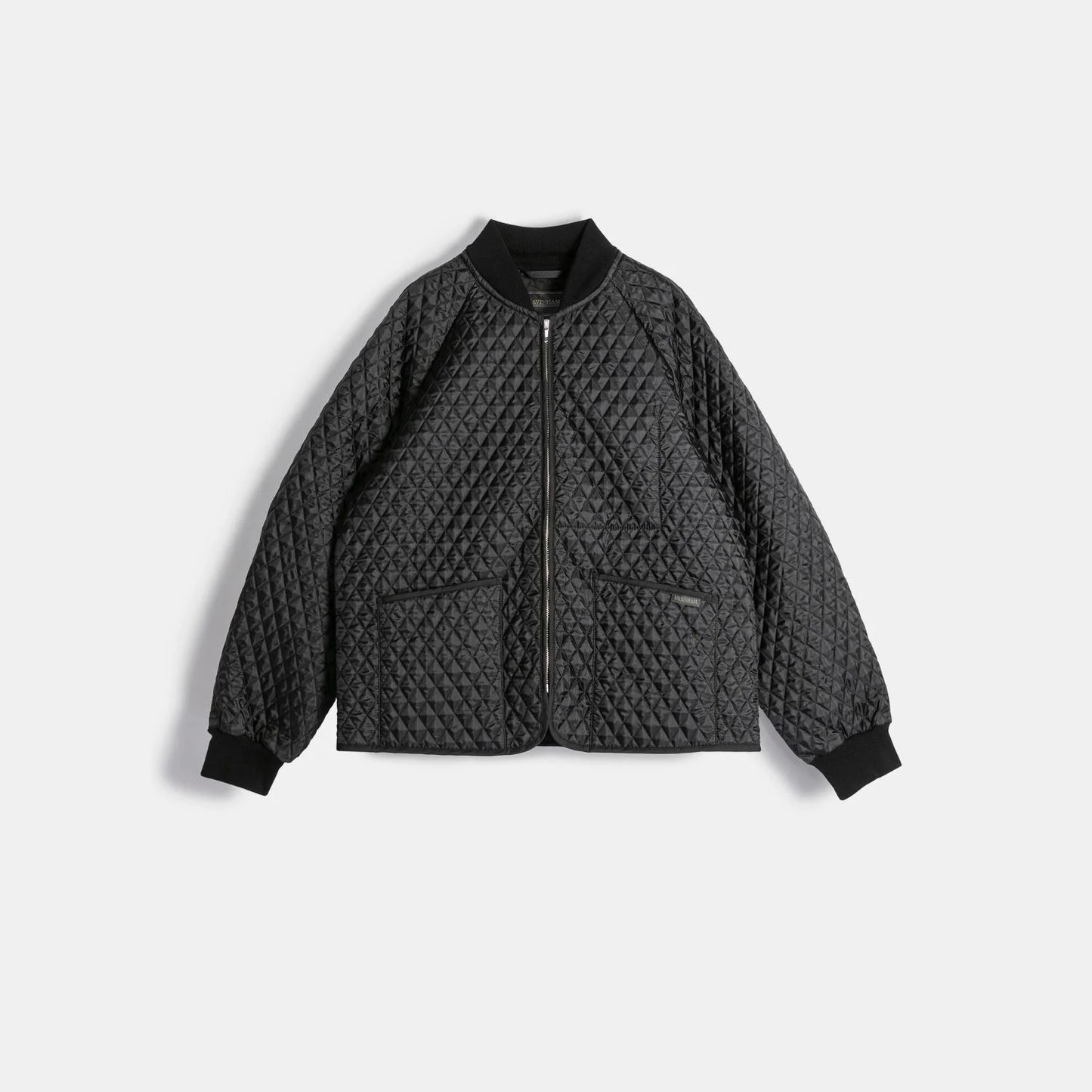 LVH Black Edition Lightweight Zipped Bomber Quilted Jacket