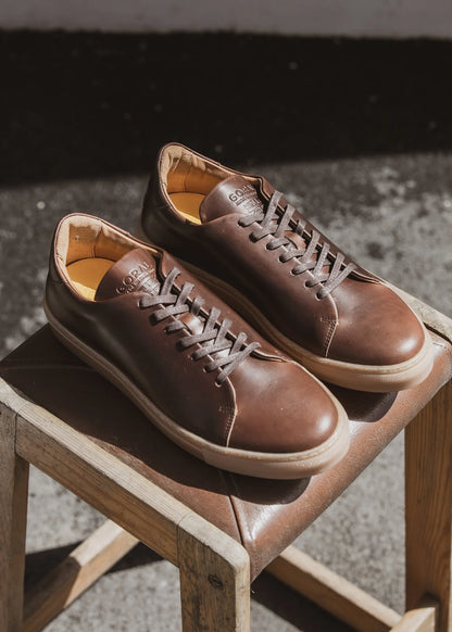 GRL The MELLOR ll Classic Sneakers Horween Dark Brown