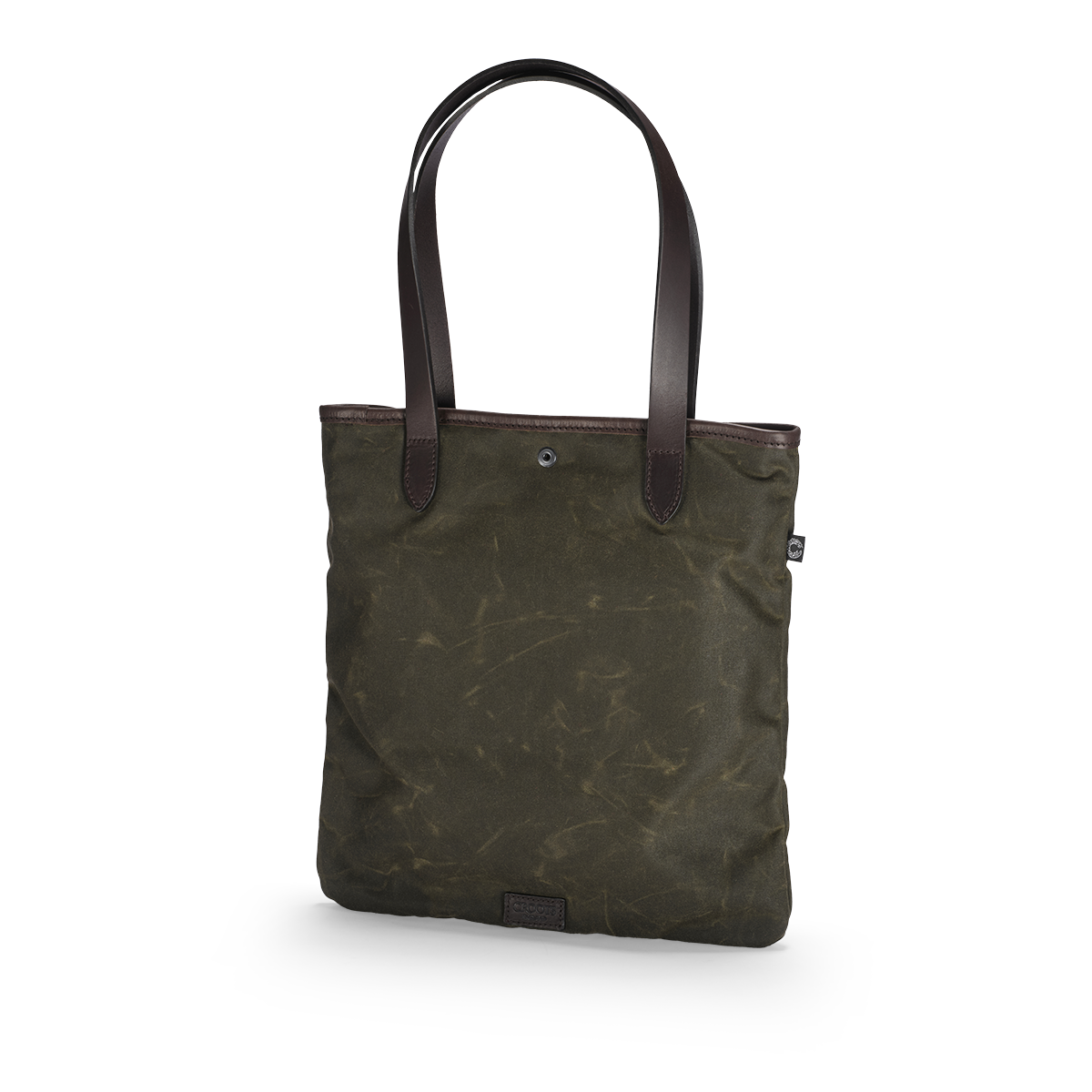 CRT Light Waxed Flat Tote Bag