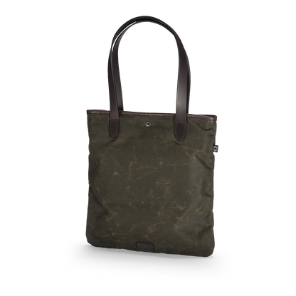CRT Light Waxed Flat Tote Bag