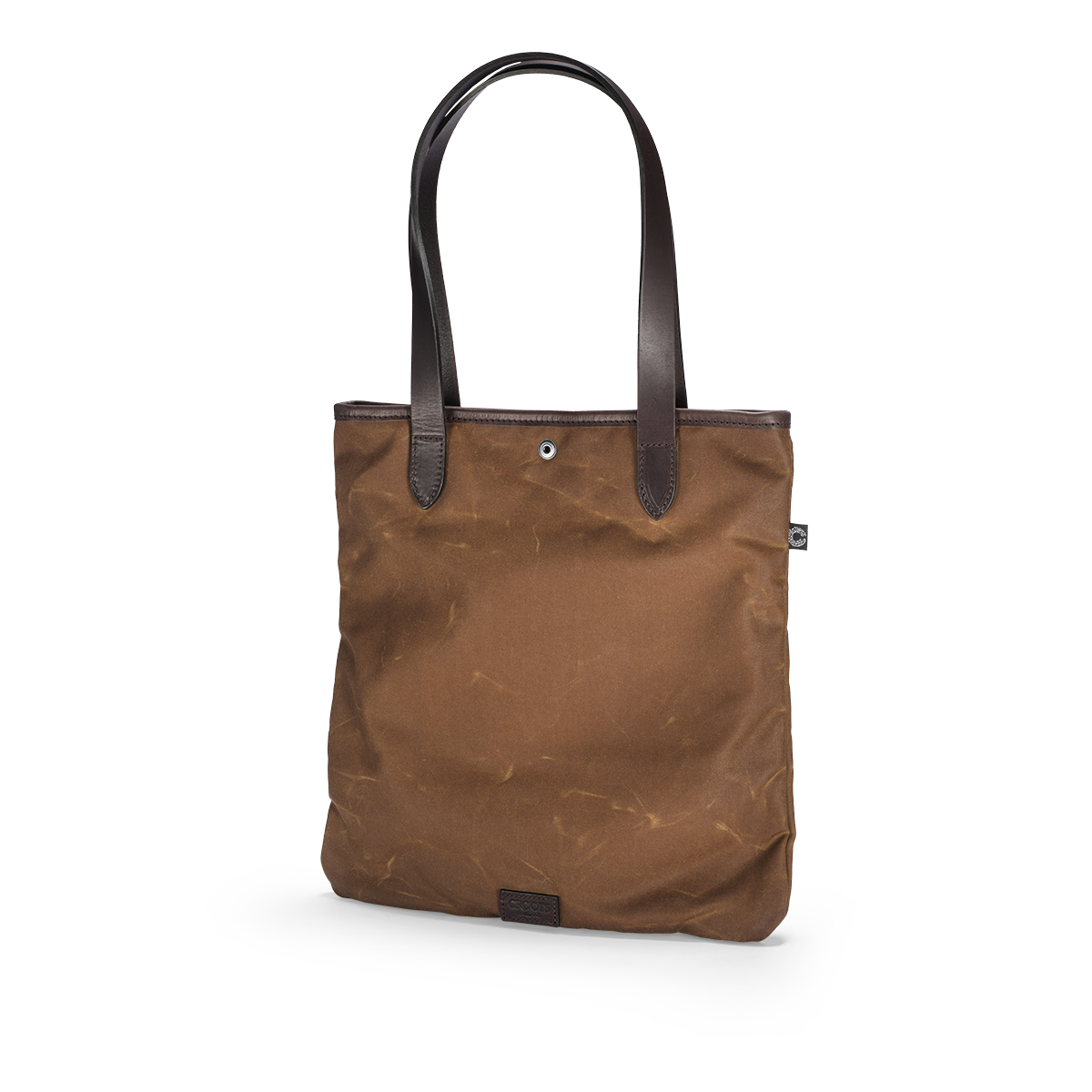 CRT Light Waxed Flat Tote Bag