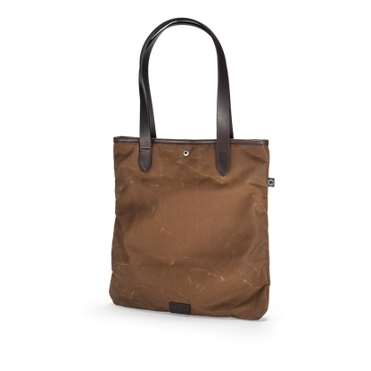 CRT Light Waxed Flat Tote Bag