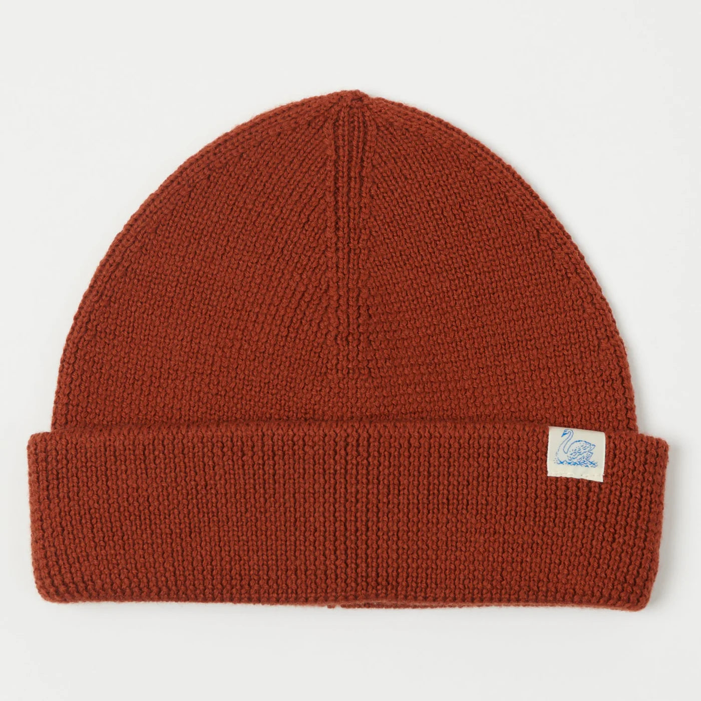 MERZB MWBN05 Sturdy Merino Wool Ribbed Beanie Clay