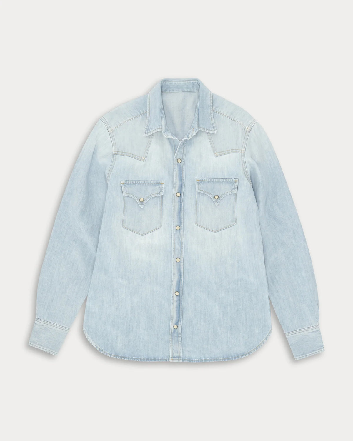 Fortela NTEX Denim Western Shirt Bleach Wash