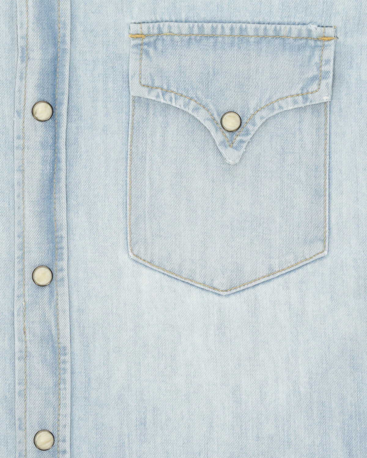 Fortela NTEX Denim Western Shirt Bleach Wash
