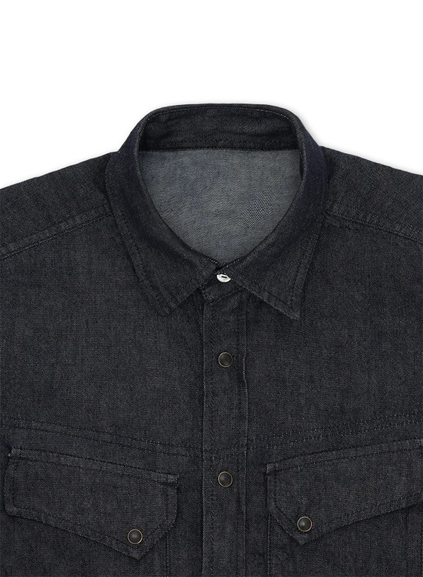 FTA PASADENA Western Denim Shirt Indigo Rinse