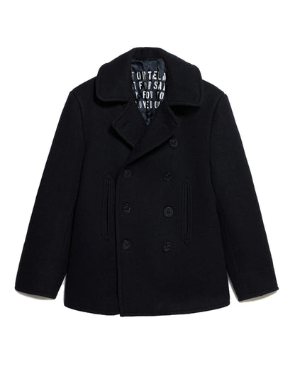 FTA PEACOAT Woven Heavy Wool Navy