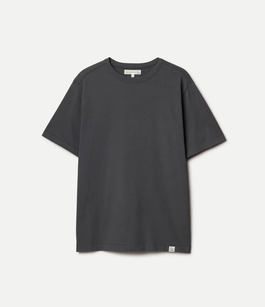 MERZB Soft Pima Cotton T-Shirt Concrete