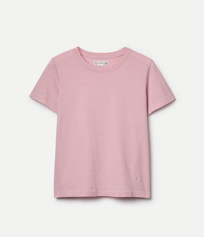 MERZB Women's Soft Pima Cotton T-Shirt Faded Peach