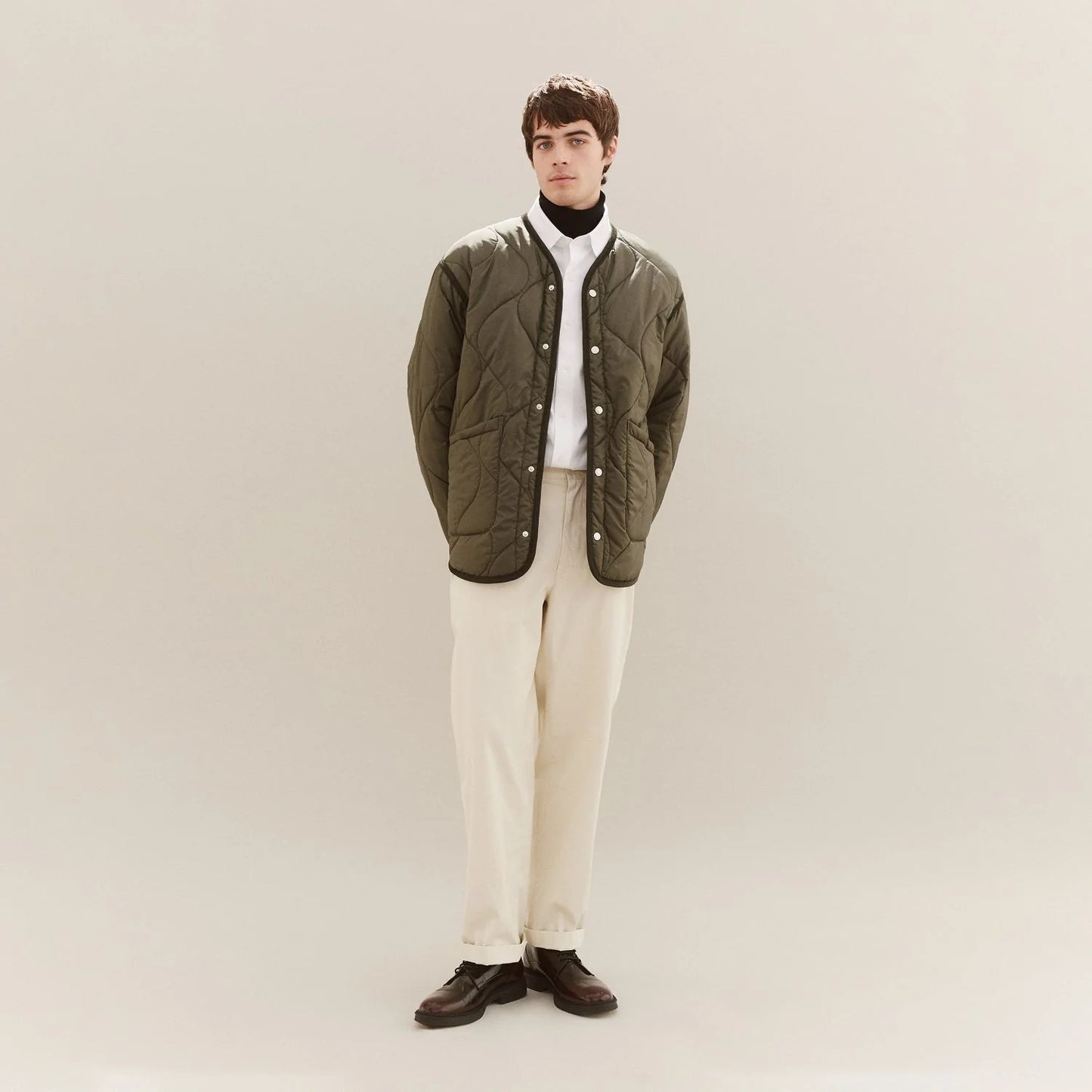 LVH Quilt Liner Jacket Olive Green