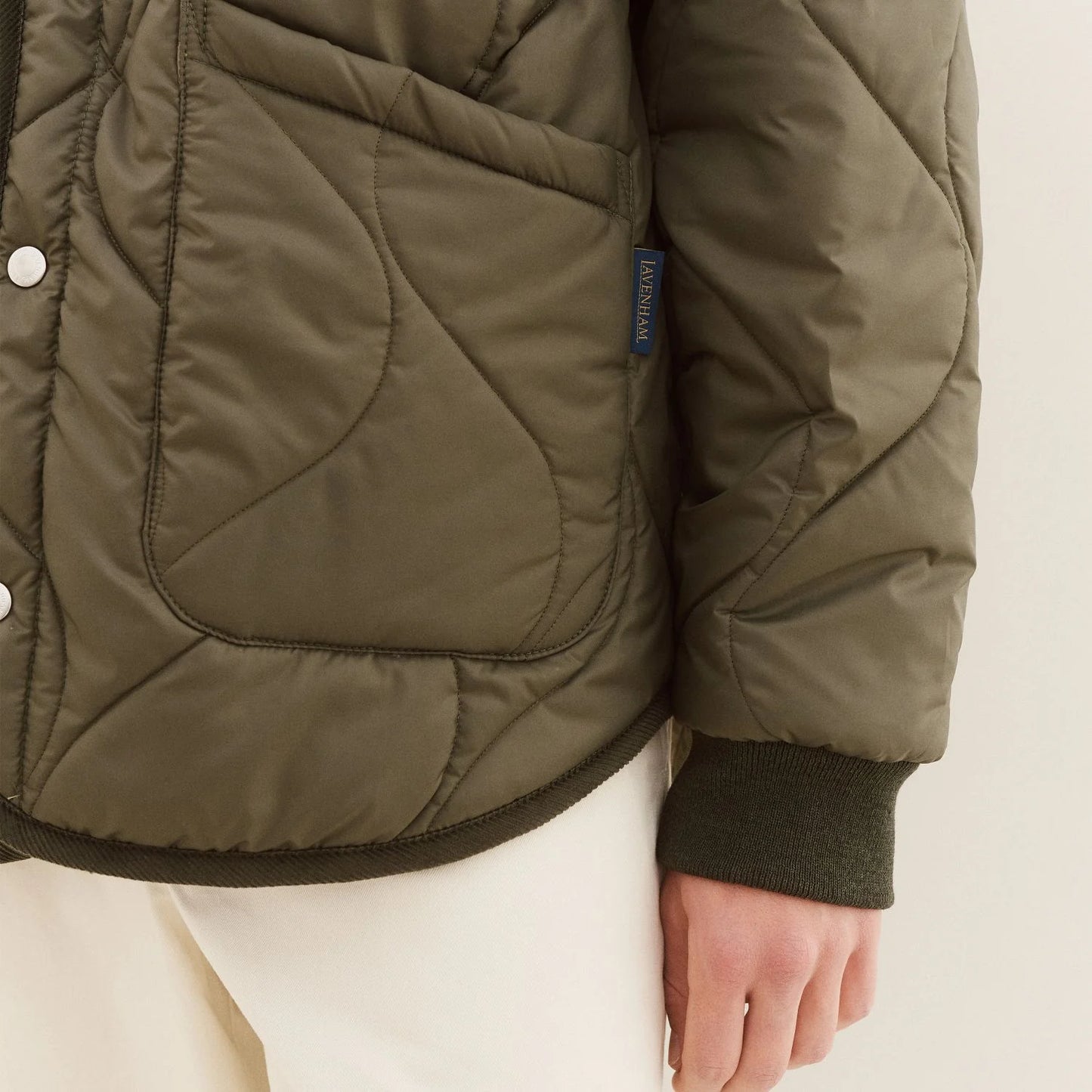 LVH Quilt Liner Jacket Olive Green
