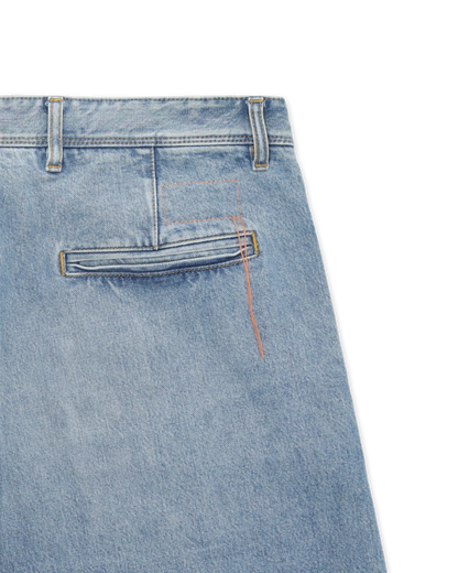 Fortela Reno Denim Pants Bleach Wash