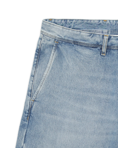 Fortela Reno Denim Pants Bleach Wash