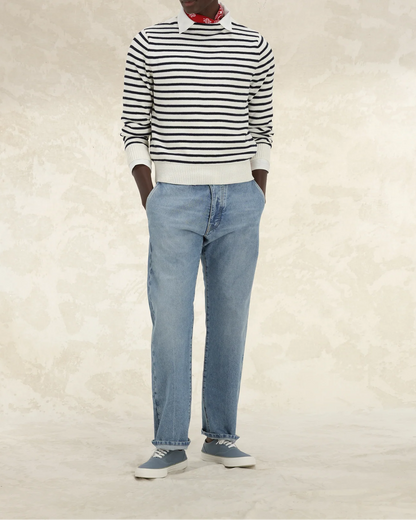 Fortela Reno Denim Pants Bleach Wash