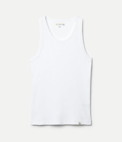 MERZB RIBTANK01 Iconic Ribbed Cotton Tank Top