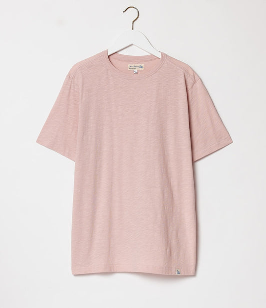 MZB SCT04 Relax Fit Pima Slub T-Shirt 5.8oz Dusted Pink