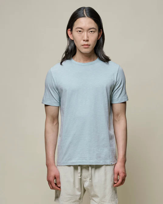 MZB SCT04 Relax Fit Pima Slub T-Shirt 5.8oz Ice