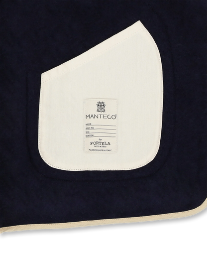 FTA SHERPA Wool Zipped Jacket Navy