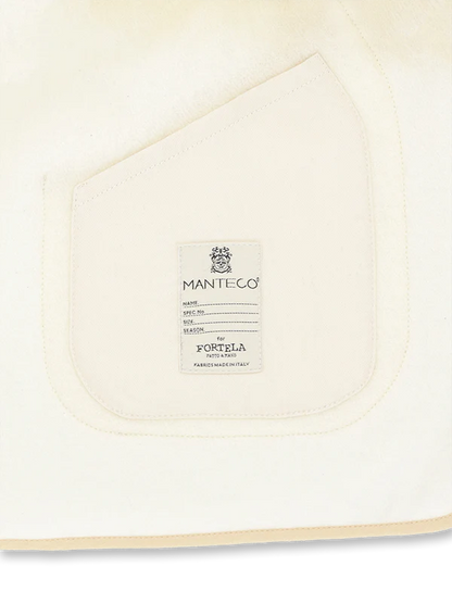 FTA SHERPA Wool Zipped Jacket White