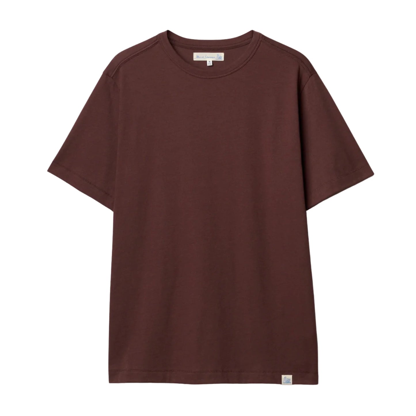 MERZB Soft Pima Cotton T-Shirt Chocolate