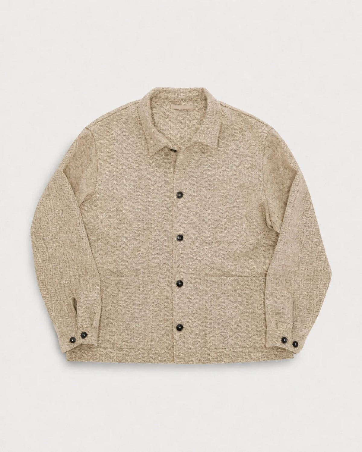 Fortela TRISTAN Herringbone Wool Jacket