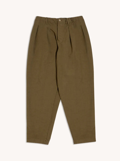 KHE Clyde Pant in Cotton Ripstop Gamekeeper Green