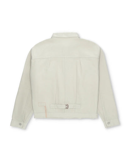 Fortela Type 1 Cotton Drill Jacket Off White