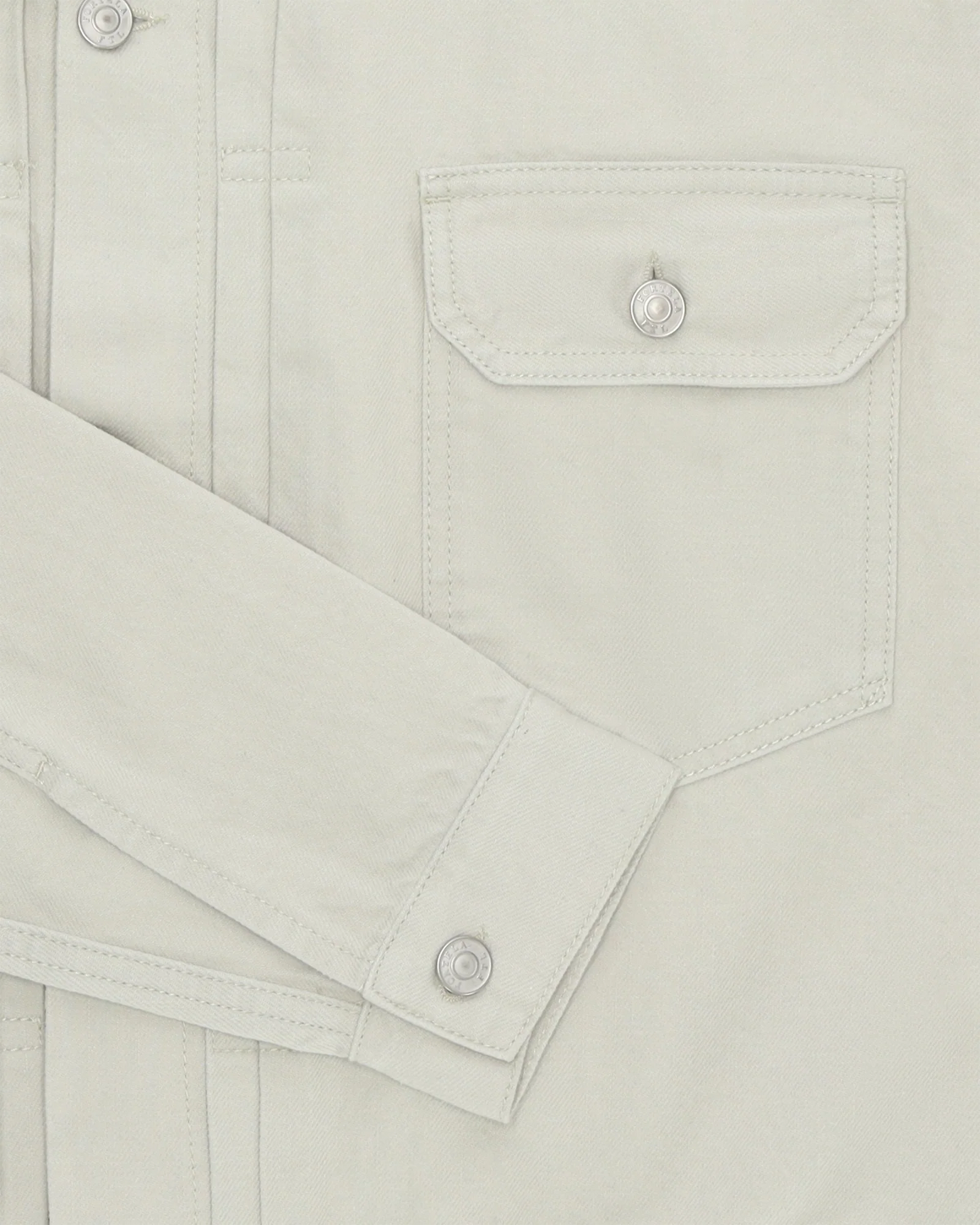 Fortela Type 1 Cotton Drill Jacket Off White