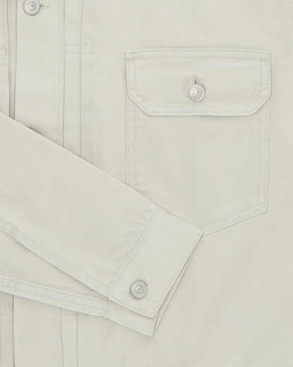 Fortela Type 1 Cotton Drill Jacket Off White