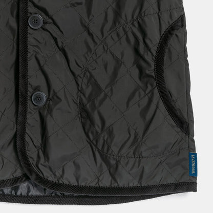 LVH BARTON Unwadded Gilet Sable Black