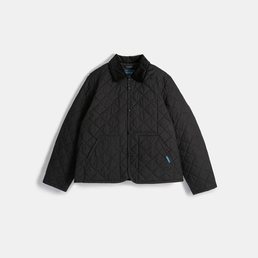 LVH Workwear Quilted Jacket Sable Black