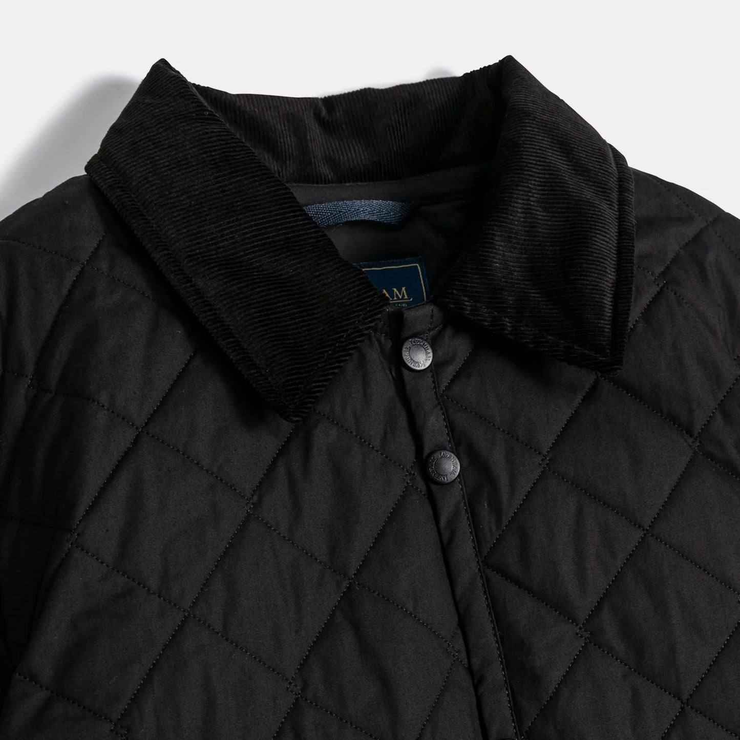 LVH Workwear Quilted Jacket Sable Black
