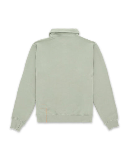 FTA YALEPM Long Sleeves Half Zip Sweatshirt Agave
