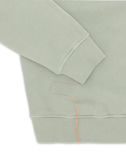 FTA YALEPM Long Sleeves Half Zip Sweatshirt Agave