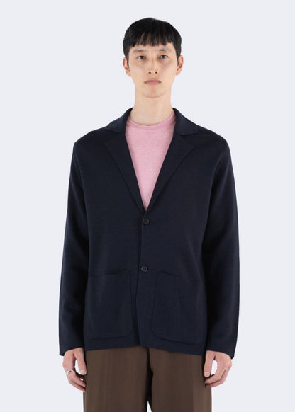 JSY Autry Men Merino Jacket Midnight