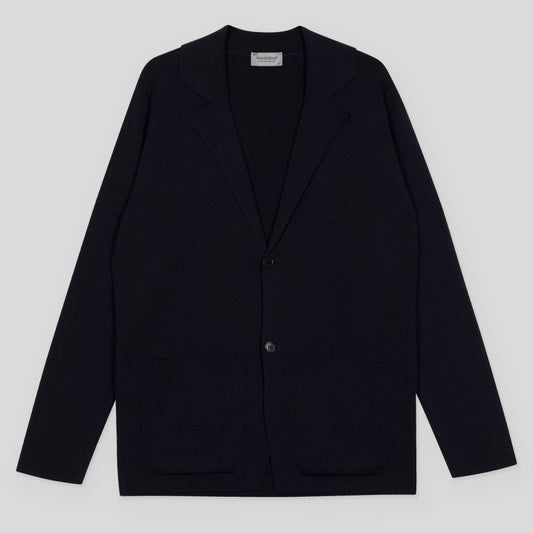 JSY Autry Men Merino Jacket Midnight
