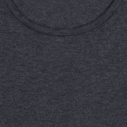 JSY BELDEN Men Sea Island Cotton T-Shirt Charcoal